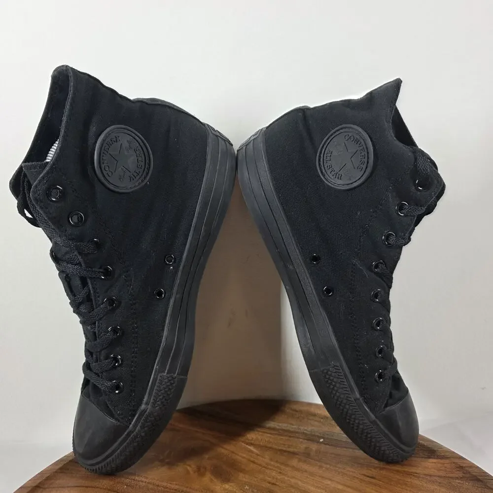 Converse Chuck Taylor All Star Mens Triple Black Size 11.5 High Top Shoes